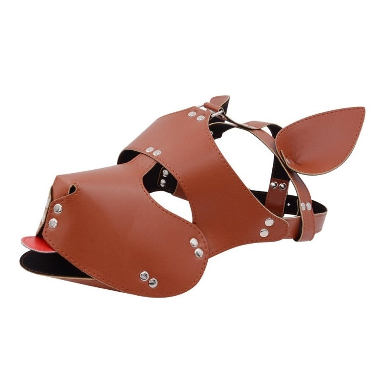Kinky Puppy Masque Puppy Madhood Marron